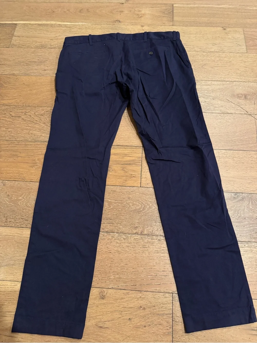 Navy Slim Fit J Crew Stretch Pants